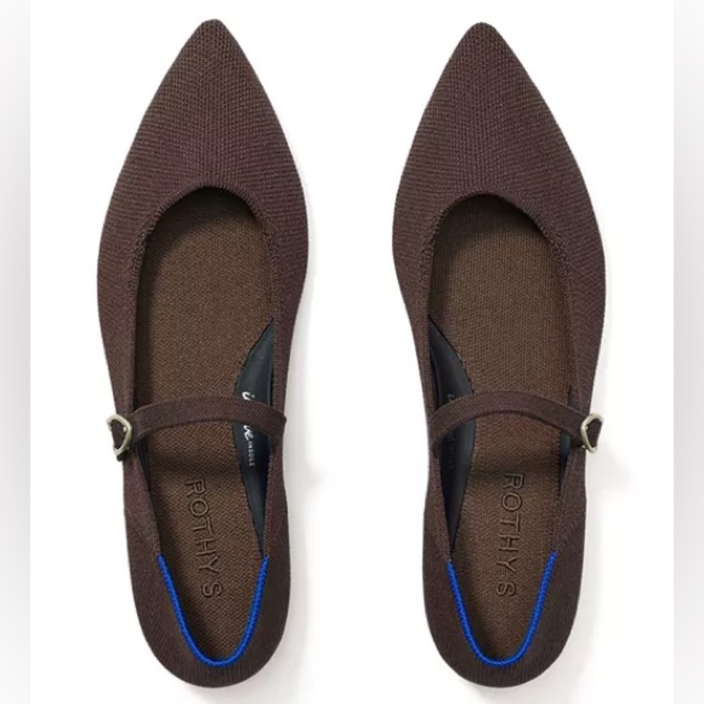 Rothy's Women's Pointed Mary Jane II Flats